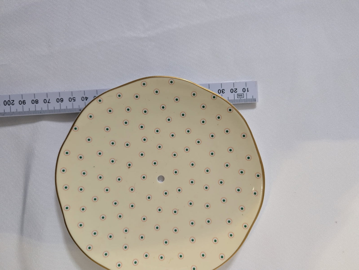 Wedgwood Harlequin Collection Polka Dot 2-Tier Cake Stand Bone China - Image 6