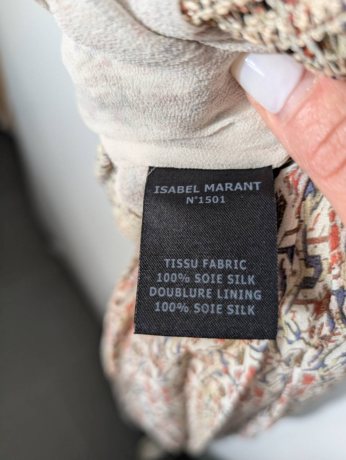 Isabel Marant Silk Smocked Strapless Maxi Dress - Size 36 - Image 6