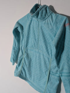 Roxy Girls Fleece Jacket - Light Blue Quarter Zip Pullover - Image 6