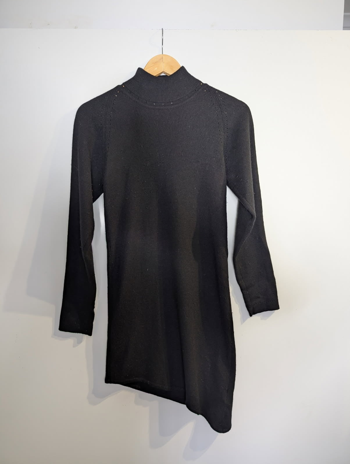 Lisa Ho Black Long Sleeve Knit Sweater - Size 10 - Image 1