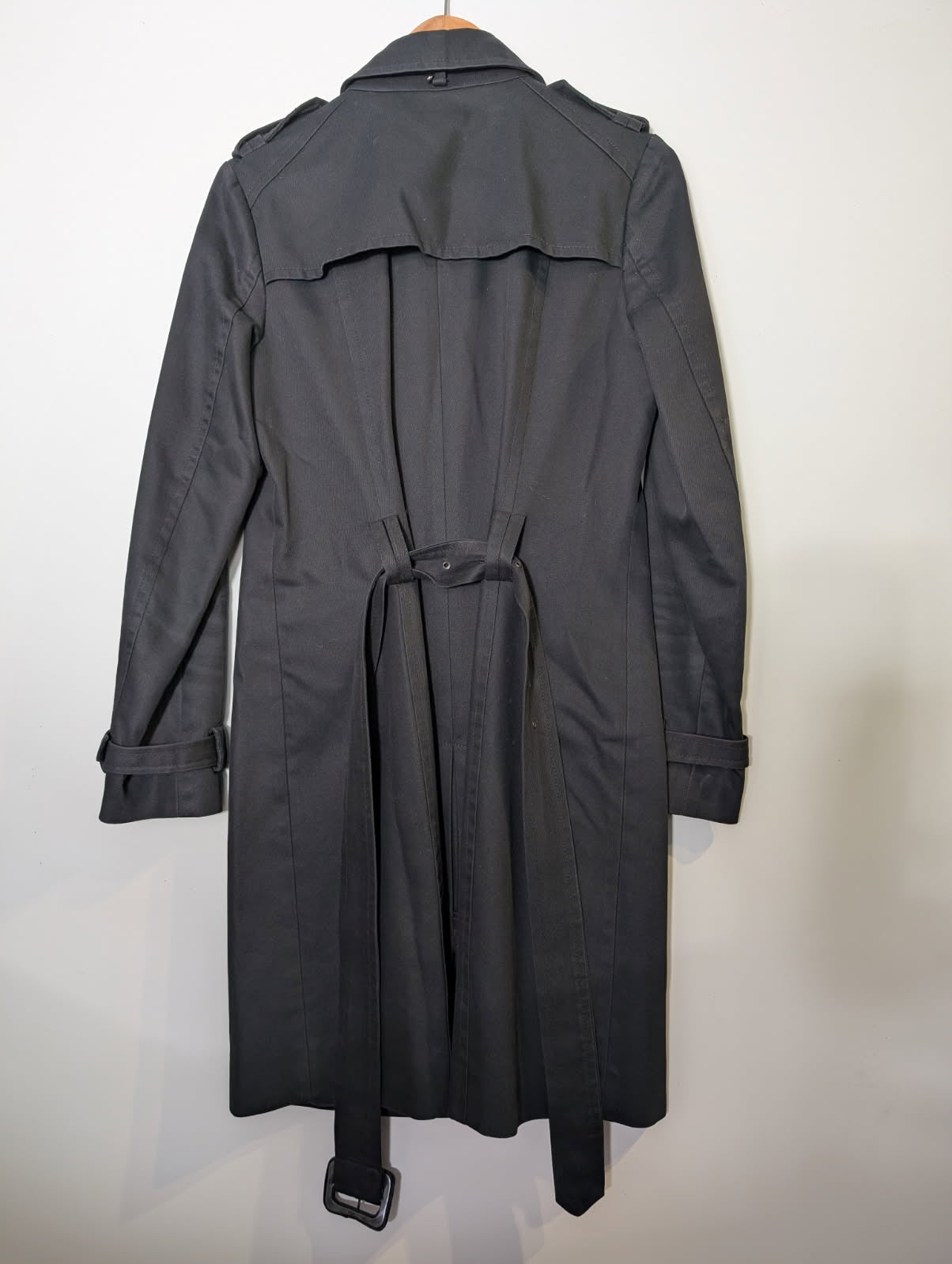 Country Road Women's Black Double-Breasted Trench Coat - Size S - Image 7