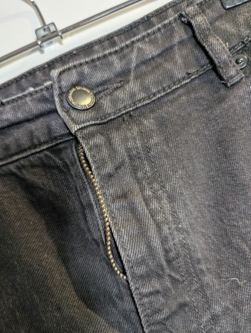 Commonry The Cropped Girlfriend Jean Black Women's Size 16 - Image 6