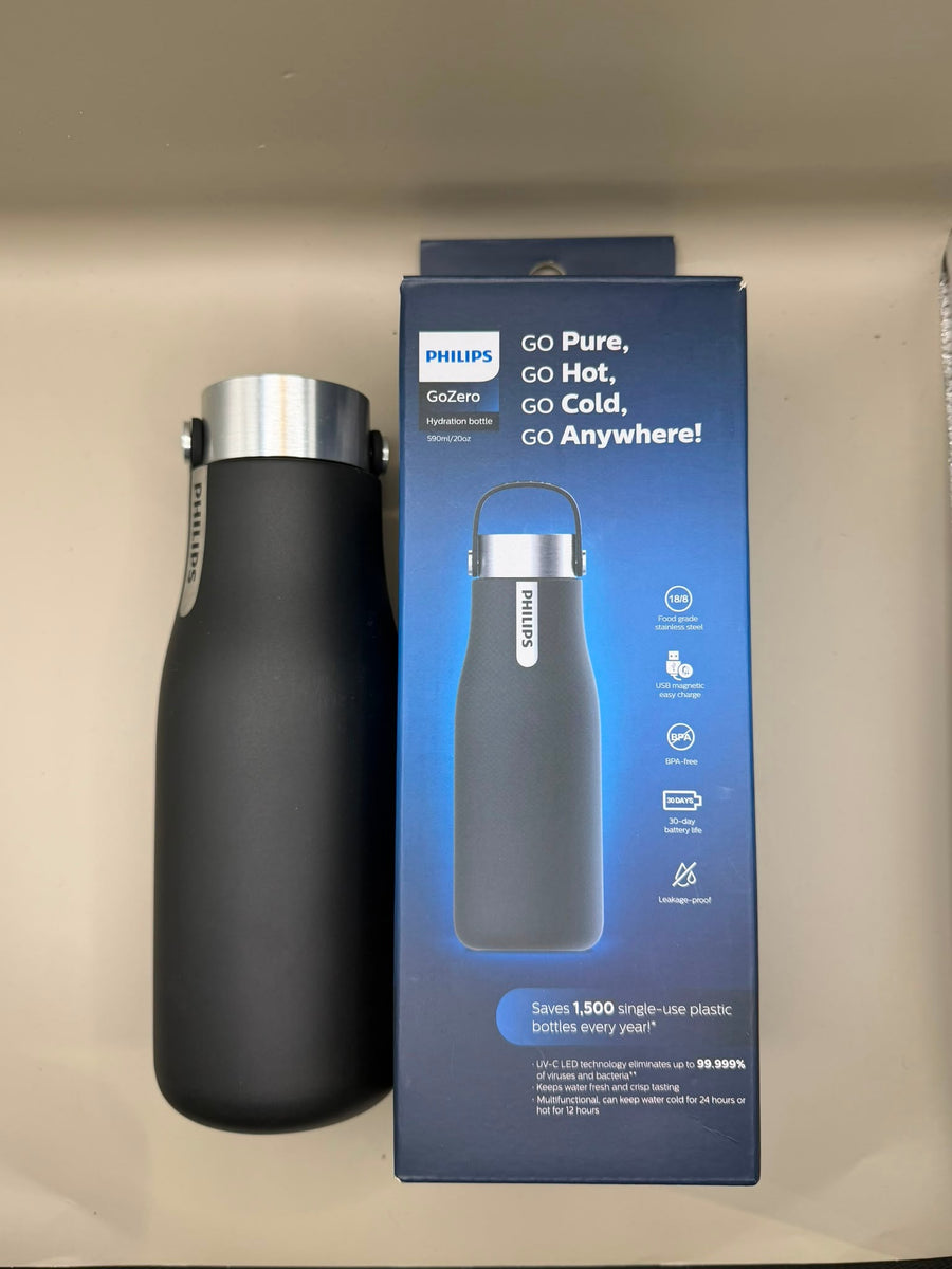 Philips GoZero Smart UV-C Water Bottle 590ml Black - Image 6