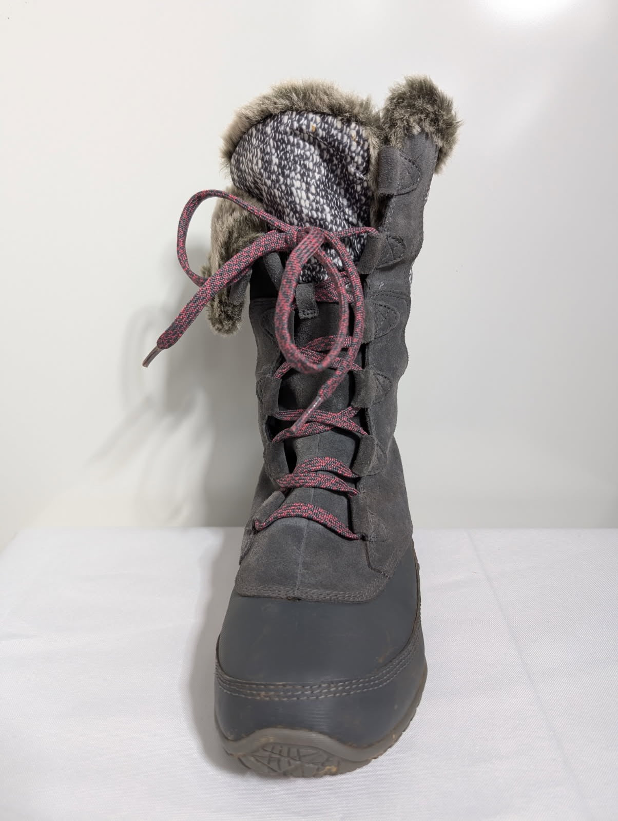 The North Face Nuptse Purna II Winter Boots Women's US 7 Grey - Image 7