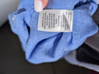 Gazman Men's Long Sleeve Button Down Shirt Blue Linen Medium - Image 6