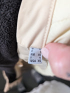 Esprit Padded Quilted Vest Beige Women's XS - Image 6