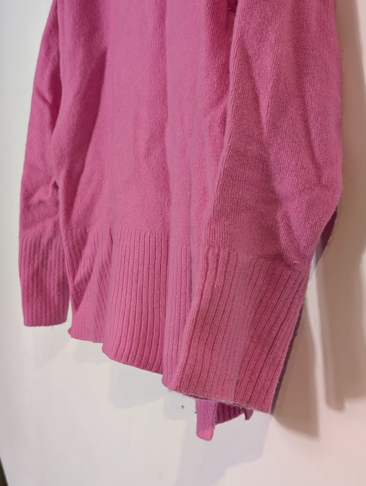 Country Road Pink 100% Wool Mock Neck Sweater - Women's Size M - Image 6