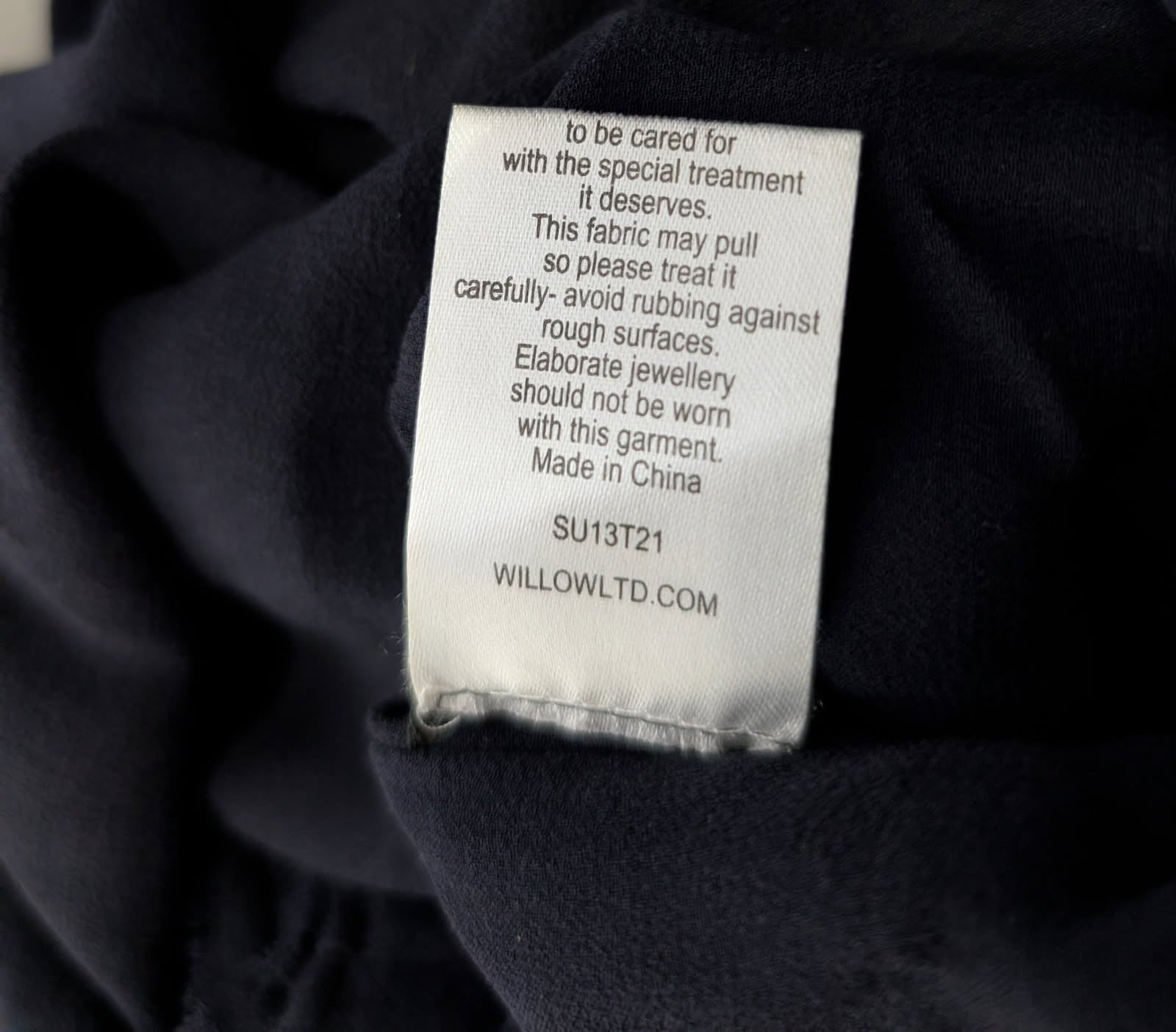 Willow Ltd Sheer Black Sleeveless Tank Top - Raw Edge Detail - Image 6