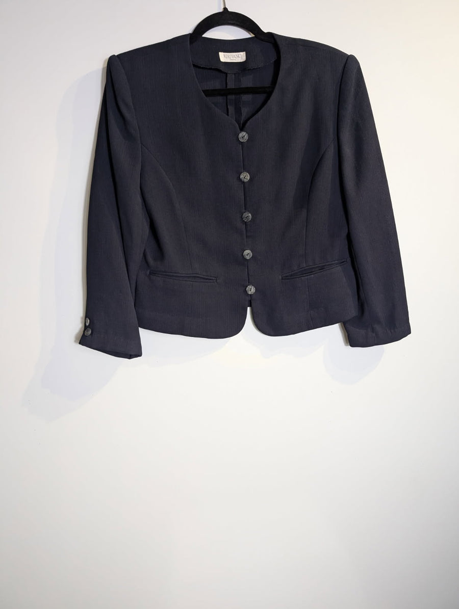 Ririyano Gracia Women's Navy Blazer Size 11AR - Image 6