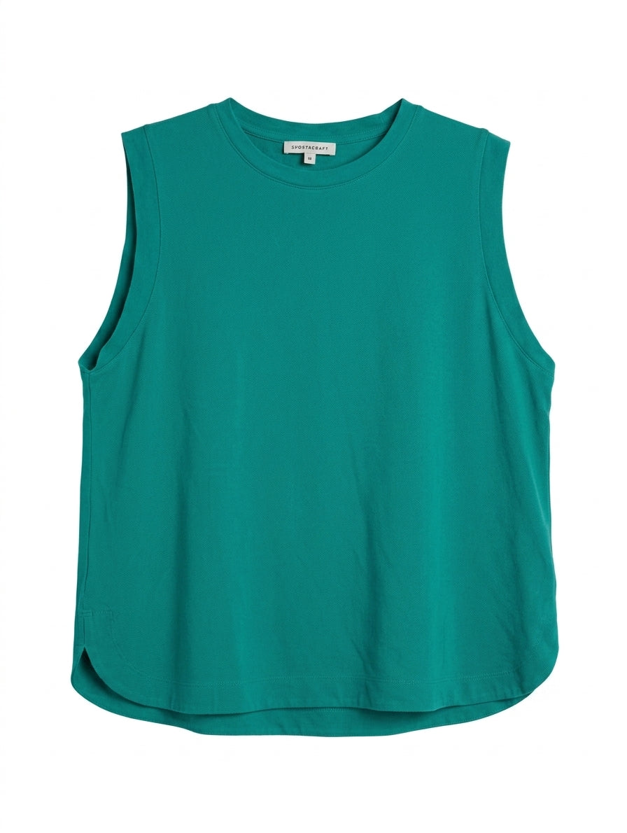 Sportscraft Muscle Tank Top Green Size M - Image 1