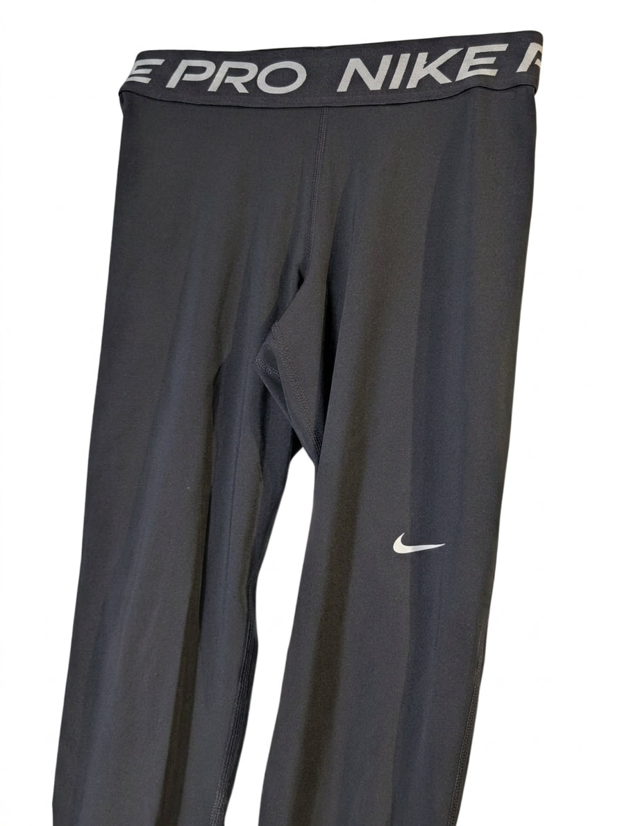 Nike Pro Women's Training Leggings Black Mid-Rise Size S - Image 1