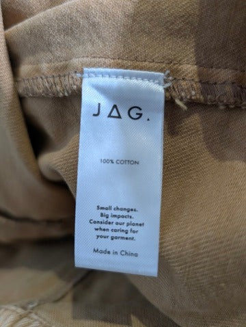 JAG Women's Denim Shirt Dress Tan Size S - Image 6