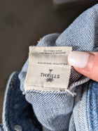 Thrills Wide Leg Denim Jeans Blue Women's AU 14 - Image 6