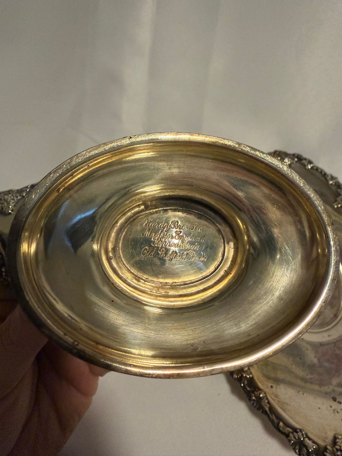 Barker Bros Silver Plated Gravy Boat With Attached Underplate - Image 6