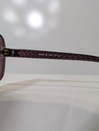 Chanel 54024 C65 Sunglasses Quilted Frame Dark Purple 57-19-138 - Image 6