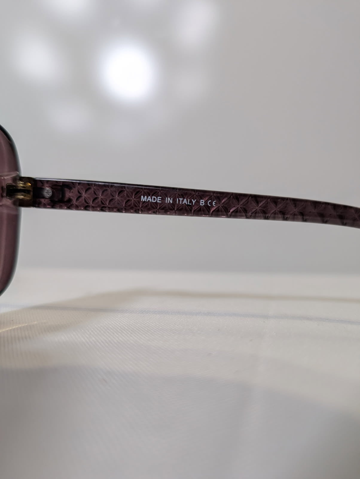 Chanel 54024 C65 Sunglasses Quilted Frame Dark Purple 57-19-138 - Image 6