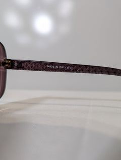Chanel 54024 C65 Sunglasses Quilted Frame Dark Purple 57-19-138 - Image 6