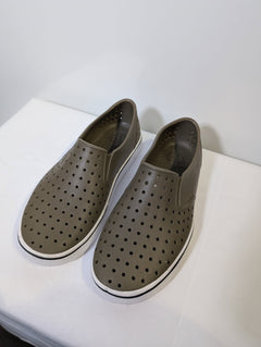 Native Shoes Jefferson Slip-On Kids Olive Green Water Shoes - Image 3