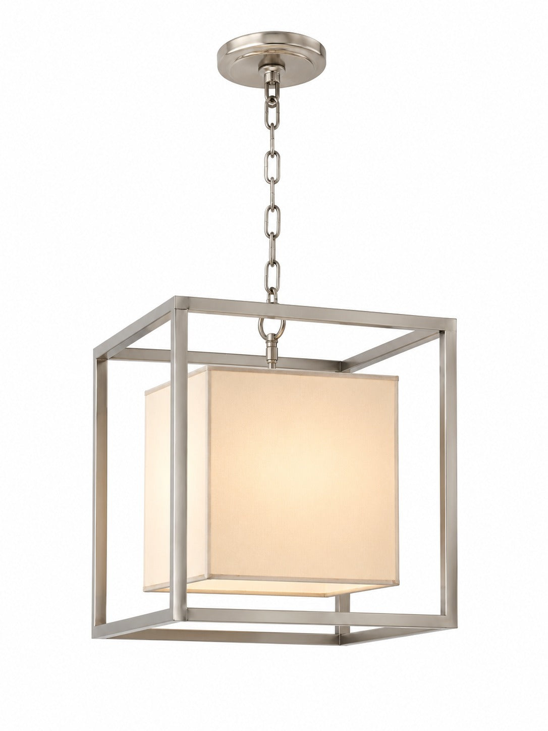 Visual Comfort & Co. Darlana Small Square Lantern Pendant Light - Image 1