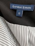 Gordon Smith Double-Breasted Blazer Black Women's Size 10 - Image 6