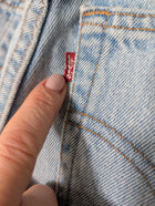 Levi's 550 Relaxed Fit Jeans Light Wash Women's Size 4 - Image 6