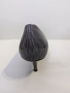 Salvatore Ferragamo Vara Bow Kitten Heel Pumps Grey Patent Leather - Image 5