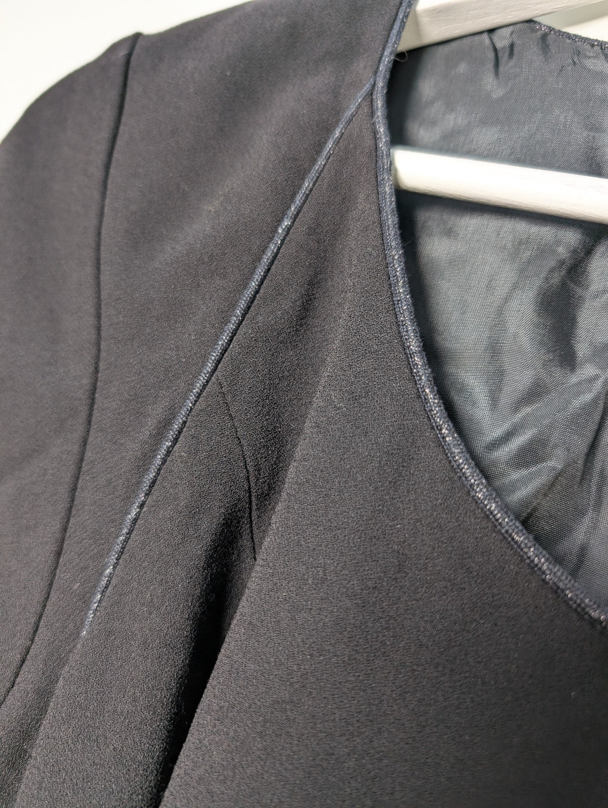 Gerard Darel Short Sleeve Belted Dress Black Size 42 - Image 3