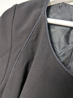 Gerard Darel Short Sleeve Belted Dress Black Size 42 - Image 3