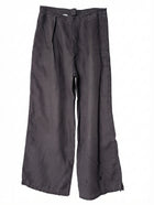SIR. Linen Wide-Leg Trousers Dark Grey Size 1 - Image 1