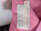 Ginger & Smart Peplum Midi Dress Pink Size 8 - Image 6