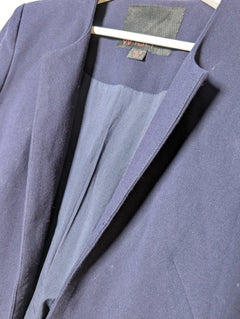 Wish Open Front Blazer Navy Blue Size 12 - Image 3