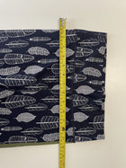 The Upside Women's Athletic Leggings Dark Blue Feather Print Size XS - Image 4