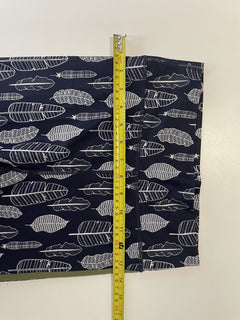 The Upside Women's Athletic Leggings Dark Blue Feather Print Size XS - Image 4