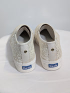 Keds x Kate Spade Triple Decker Glitter Slip-On Sneakers Silver US 8 - Image 4