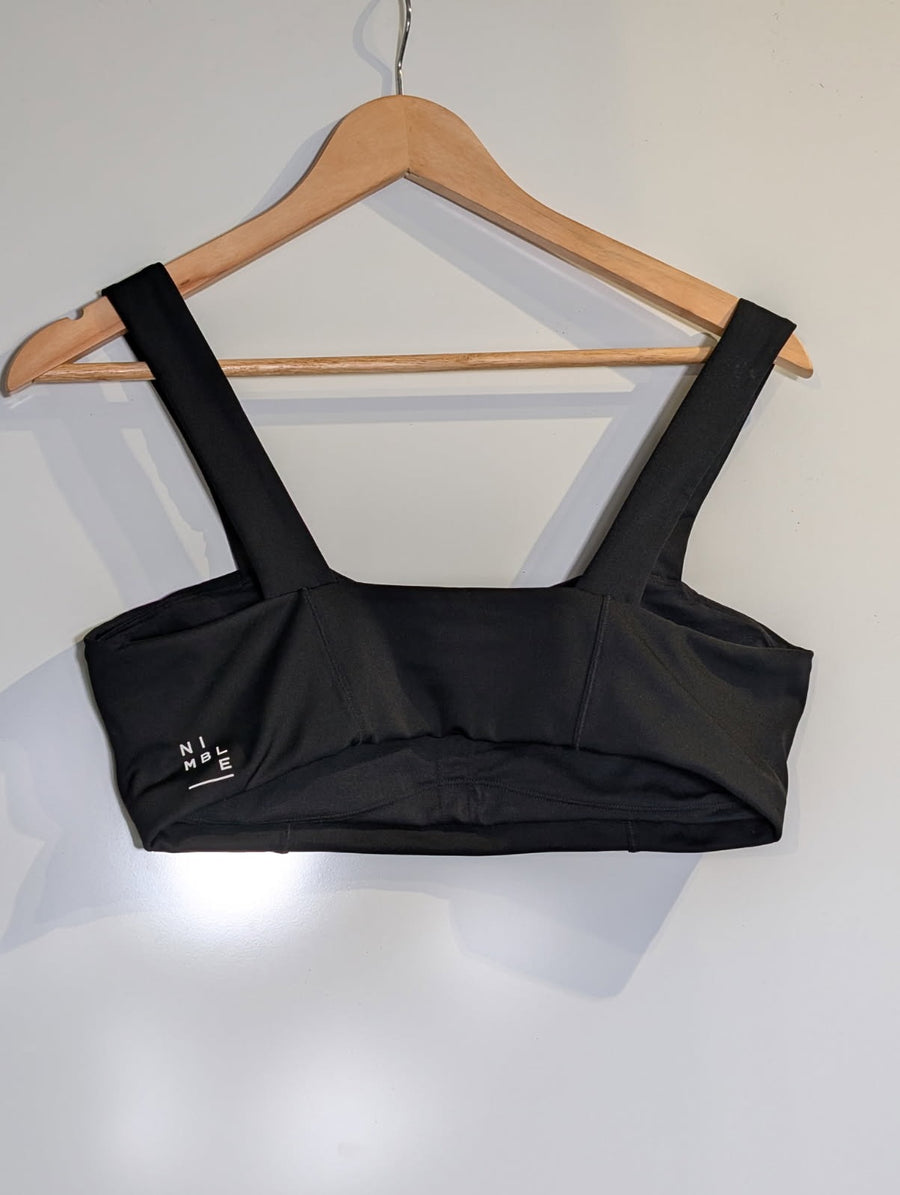 Nimble Activewear Black Crop Tank Top - Women's Size S - Image 3