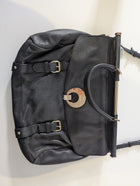 Oroton Leather Handbag Black Classic Crossbody - Image 3