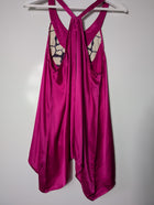Hussy Racerback Tank Top Pink Geometric Print AU 12 - Image 4