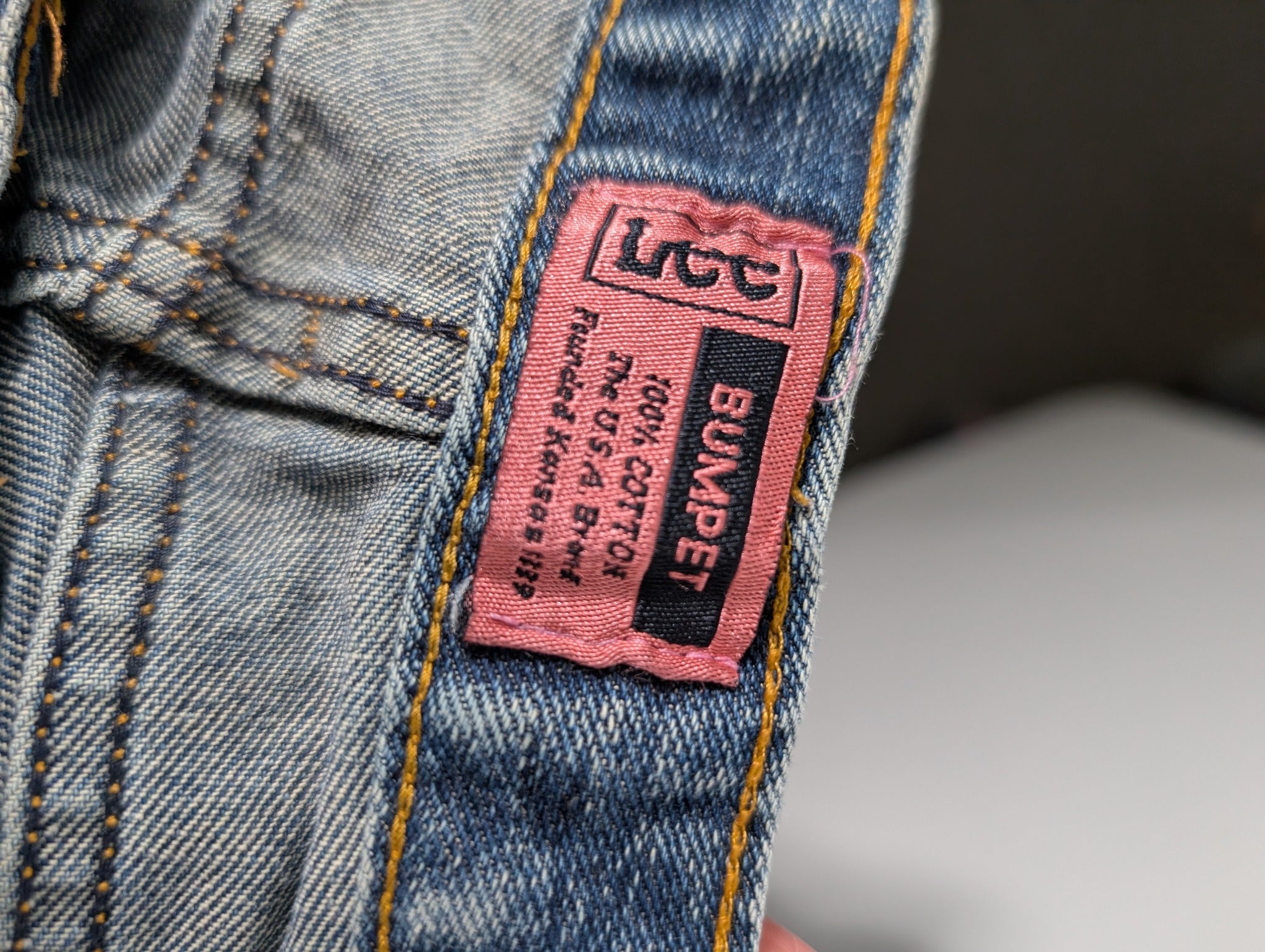 Lee Bumpet Women's Blue Denim Jeans - Image 6