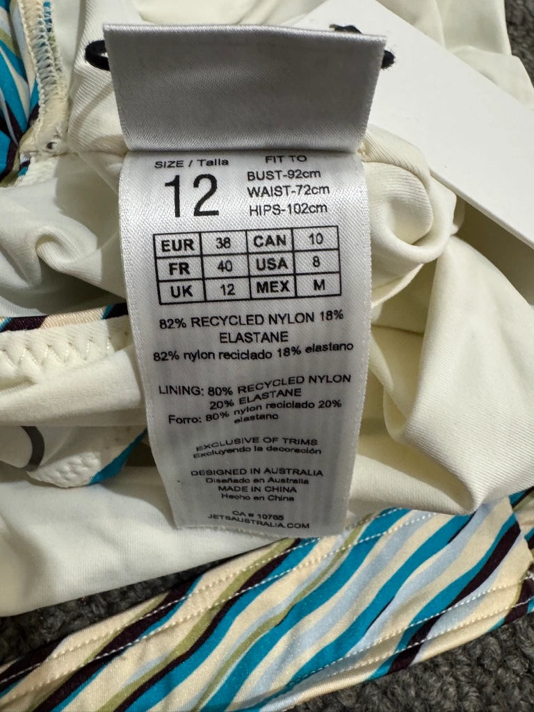 Jets Australia One-Piece Swimsuit Black Size 12 - Image 9