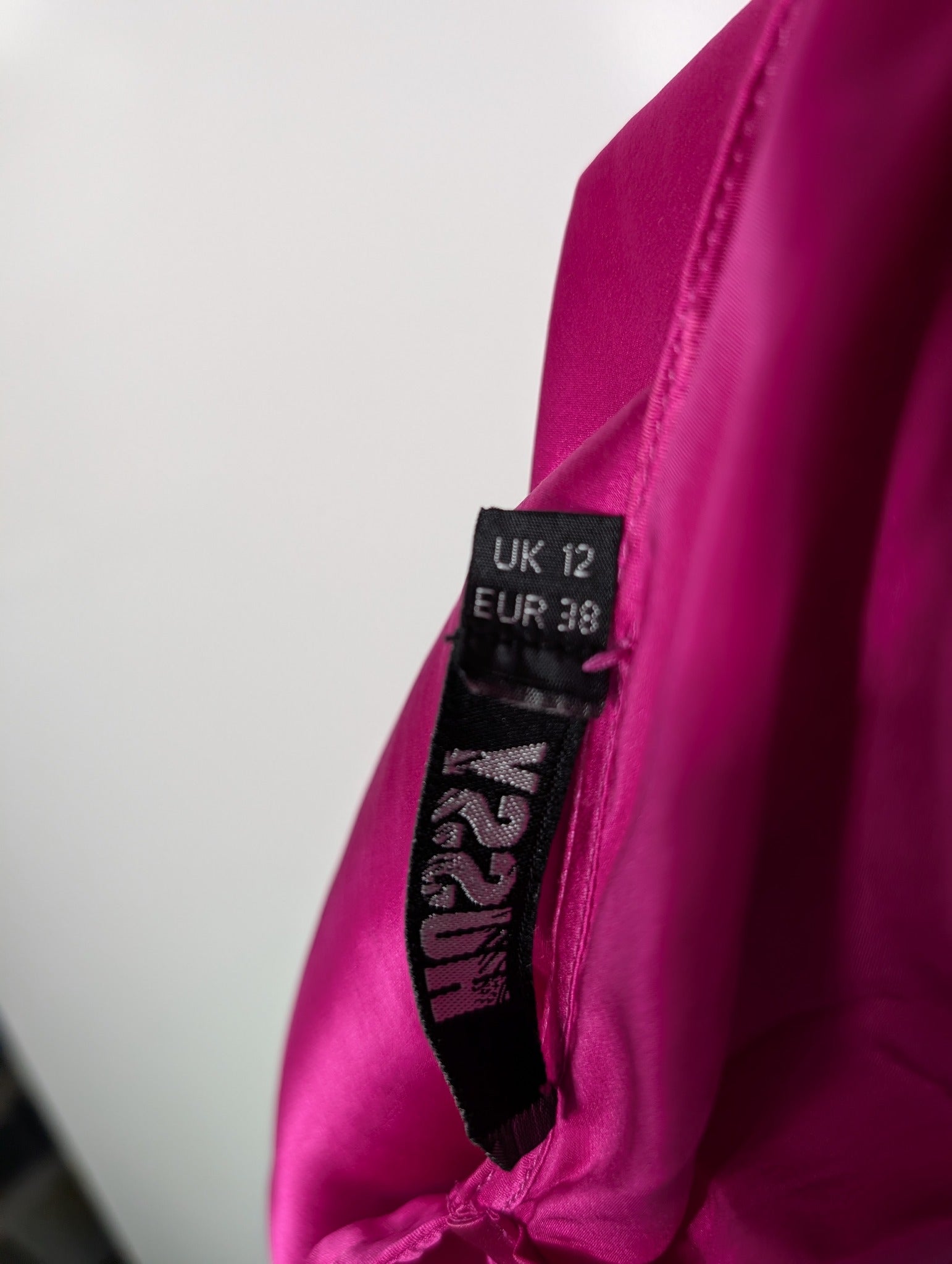 Hussy Racerback Tank Top Pink Geometric Print AU 12 - Image 6
