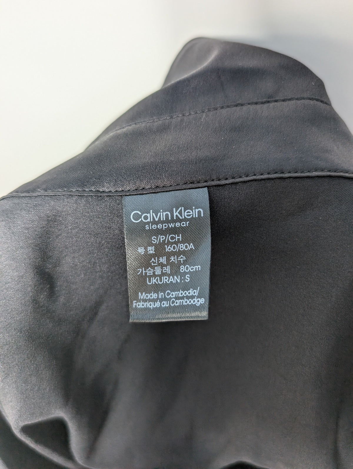 Calvin Klein Satin Pajama Set Women's Black Size S - Image 6