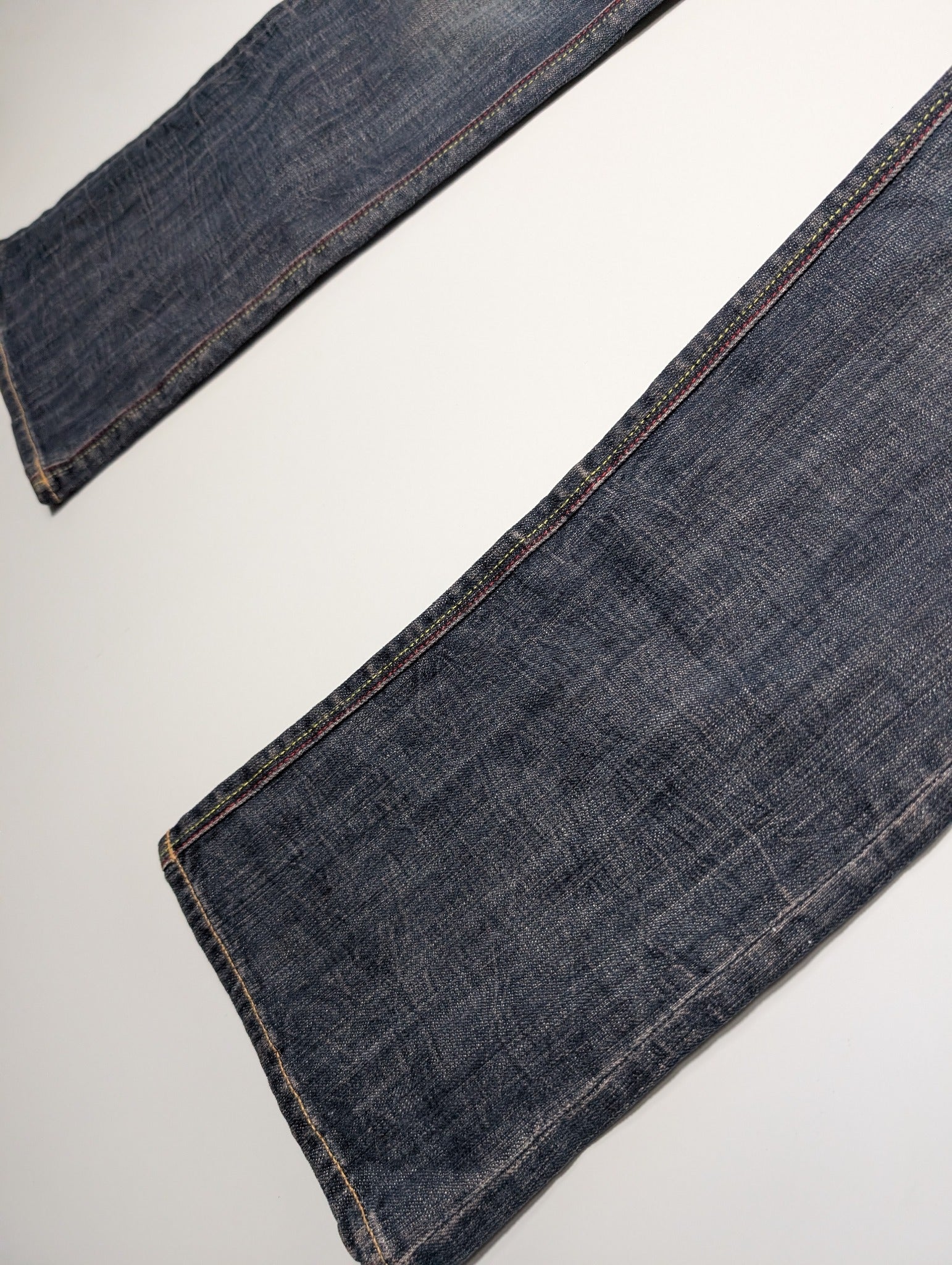 Sass & Bide Denim Jeans Multi-Stitch Detail Size 10 - Image 3