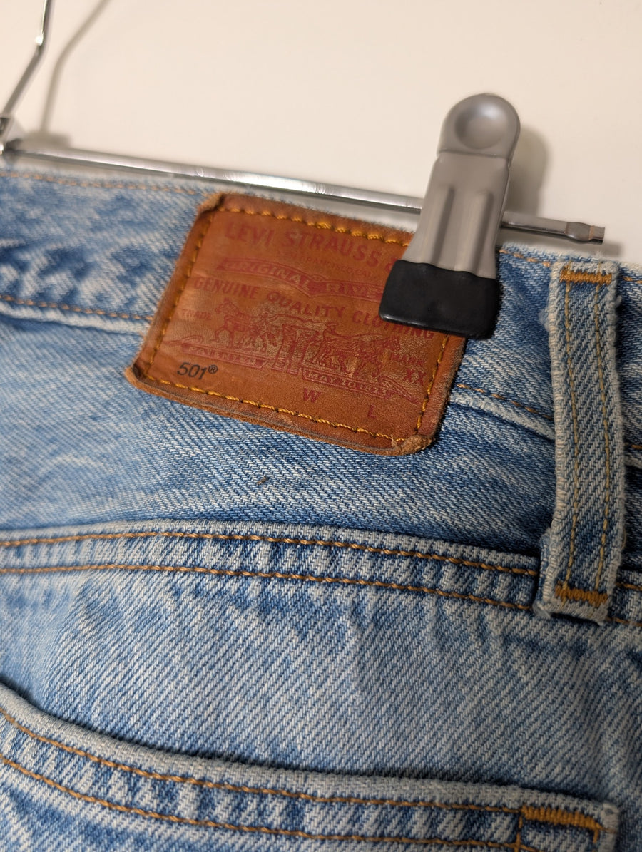 Levi's 550 Relaxed Fit Jeans Light Wash Women's Size 4 - Image 15
