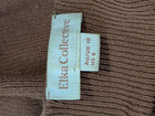Elka Collective Knit Tank Top Brown Ribbed Sleeveless Women's AU 10 - Image 7