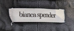 Bianca Spender Viscose Silk Blend Skirt - Black & White Print - Image 7