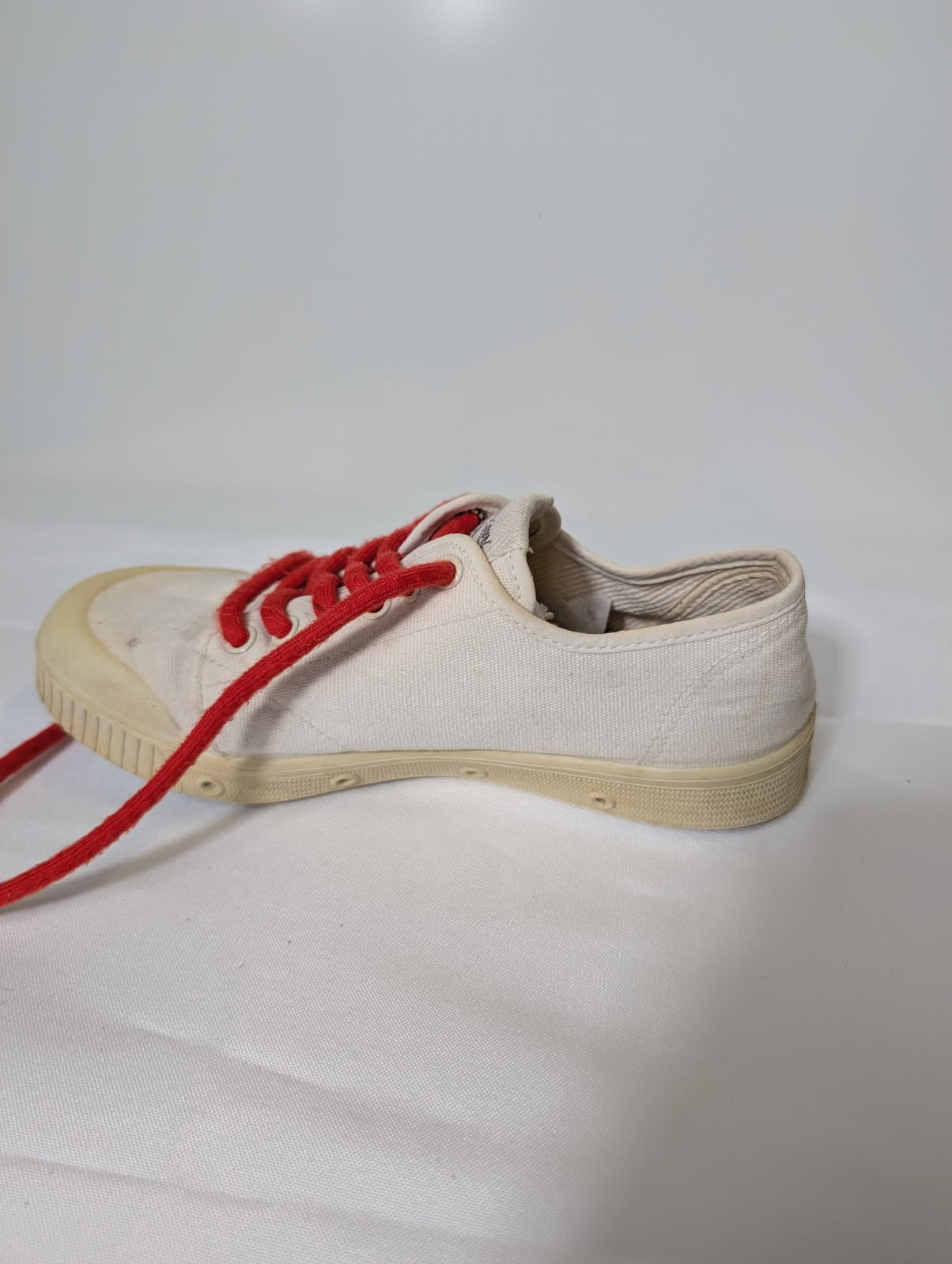 Spring Court G2 Canvas Low-Top Sneakers - White/Red EU 37 - Image 8