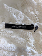 Isabel Marant Cream Lace Long Sleeve Blouse - Image 7
