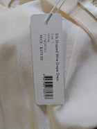 Zimmermann Silk Shaped Wire Drape Dress White Size 1 - Image 7
