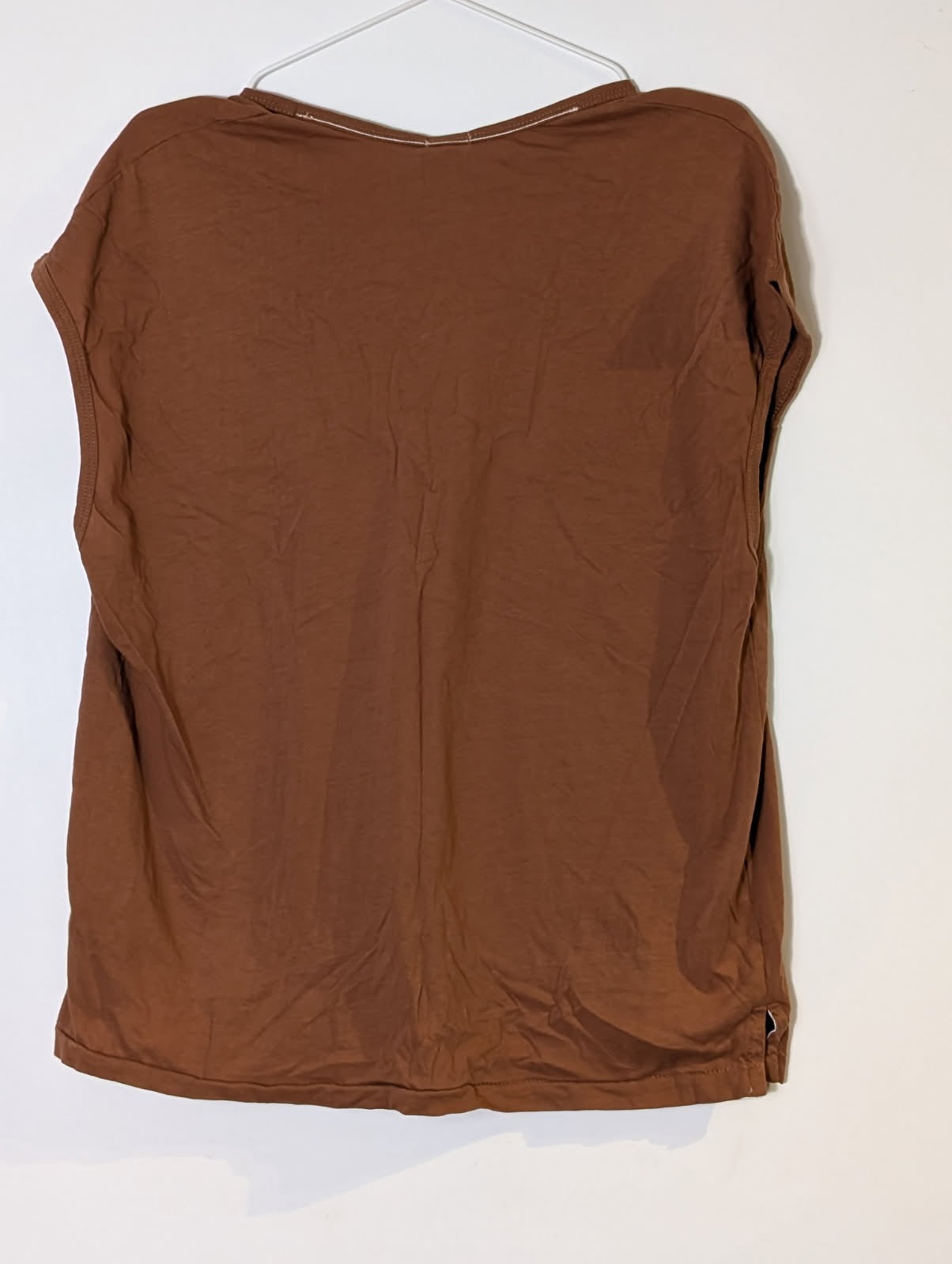 Baserange Omo Long Sleeve Tee - Organic Cotton Brown Size XS - Image 4