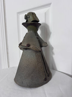Studio Pottery Ceramic Figurine Sculpture With Spiral Detail - Image 6